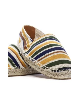 Espadrilles Blanc/Vert/Bleu Homme Pare Gabia Anitz 7