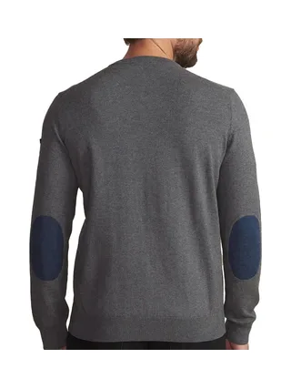 Pull Gris Foncé Homme TBS Granit 2
