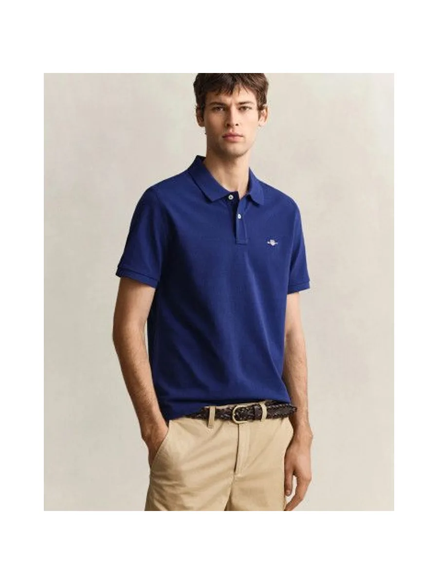 GANT Reg Shield Ss Pique - Polo 32