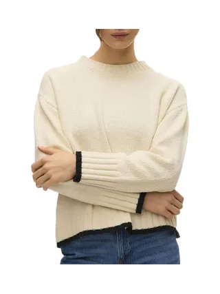 Pull Beige Femme Vero Moda Hadow 1