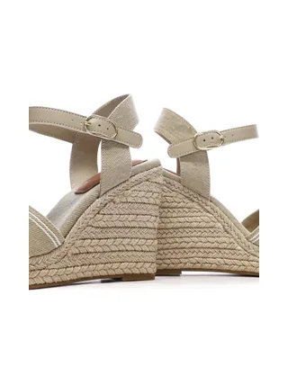 Sandales Compensées Beiges Femme Tommy Hilfiger FW0FW08668 7