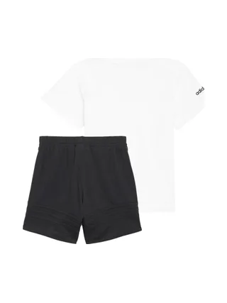 Ensemble Blanc/Noir Garçon Adidas HE2070 2