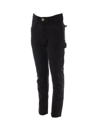 Pantalon Cargo Noir Garçon Paname Brothers SAN 1