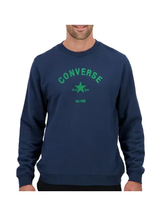 Sweat Marine/Bleu Homme Converse Crew Into 1