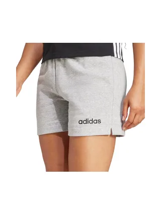 Short Gris Femme Adidas Linear French Terry 1