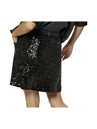 Jupe Noir à Sequins Femme Kaporal SUZON 2