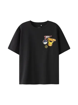 T-Shirt Noir Garçon Name it Jeno 1