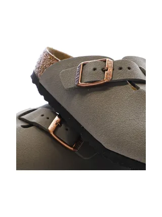 Sabots Marron Enfant Birkenstock Boston 7