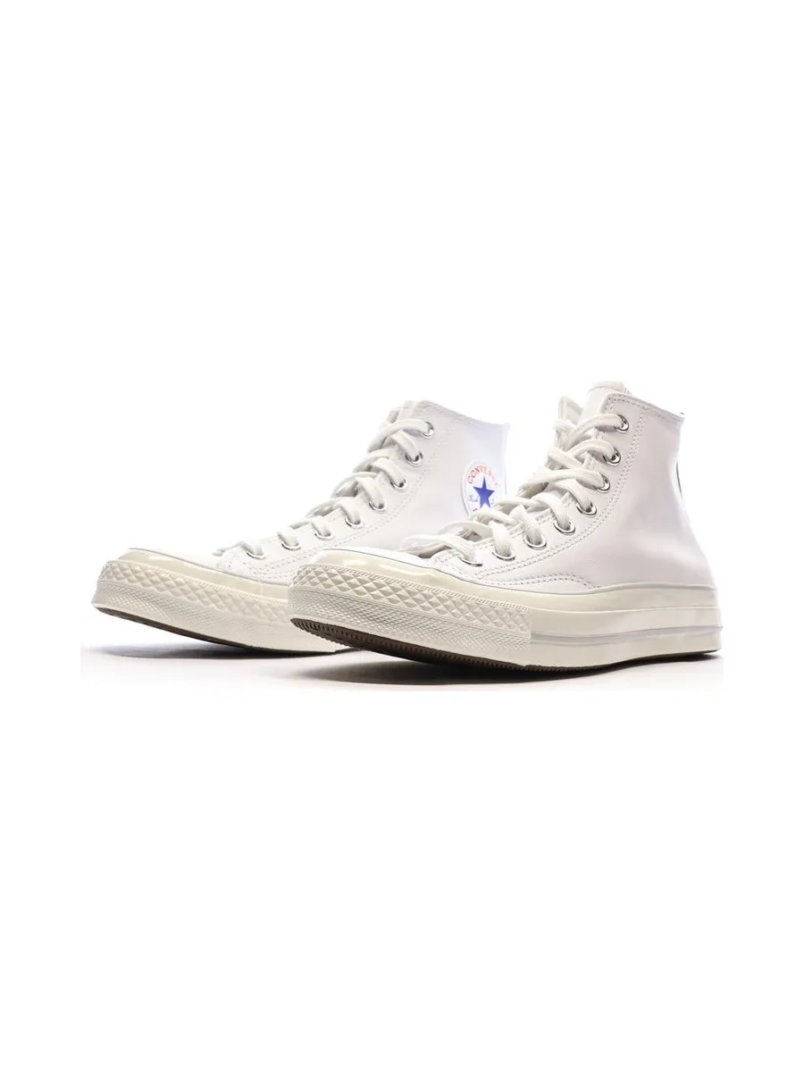 Baskets Blanches Homme Converse Chuck 70 Leather 7