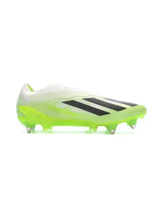 Chaussures de Foot Blanc/Jaune Adidas X Crazyfast.1 Ll SG 2