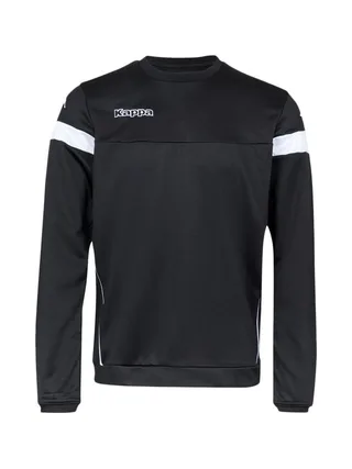 Sweat Noir Homme Kappa Lido 1