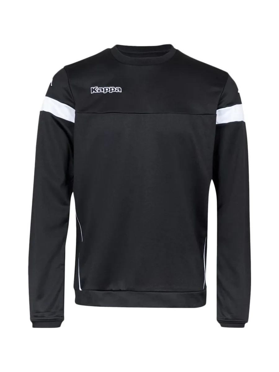 Sweat Noir Homme Kappa Lido 2