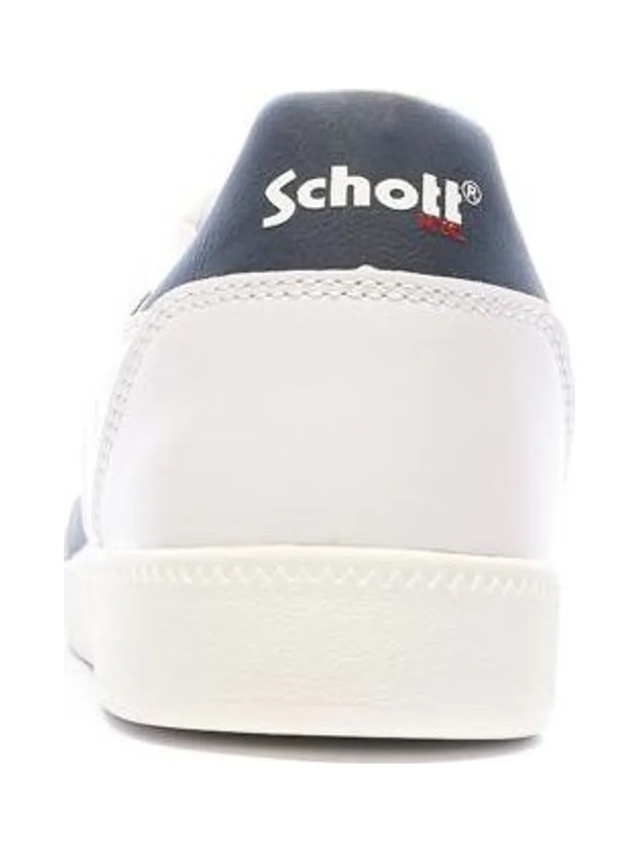 Baskets Blanches Homme Schott Foster 3