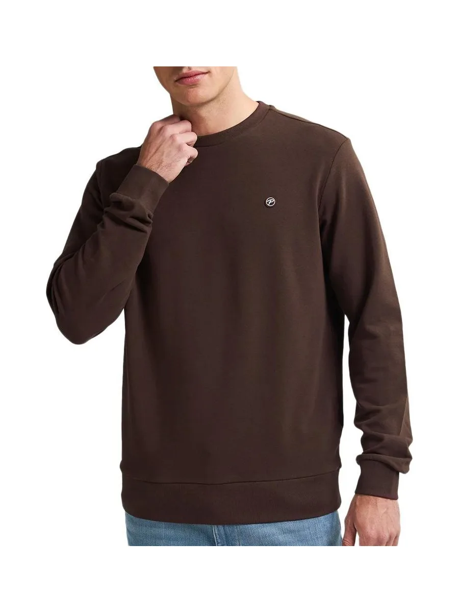 Sweat Marron Homme Petrol Industries Neck 2