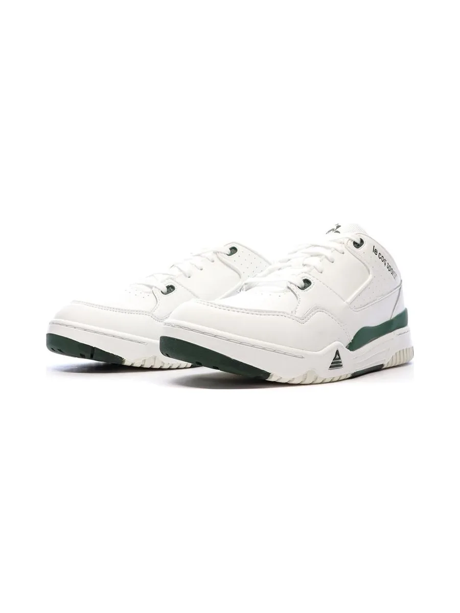 Baskets Blanches/Vertes Homme Le Coq Sportif T1000 6