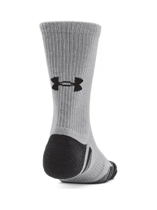 Lot de 3 Paires de Chaussettes Blanches/Grises/Noires Homme Under Armour Performance Tech 2
