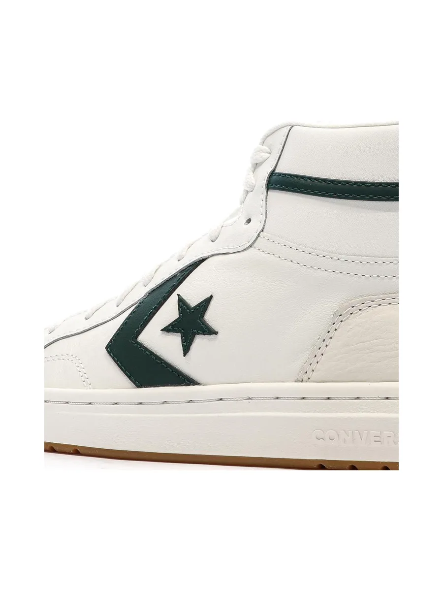 Baskets Blanc/Vert Homme Converse Pro Blaze 8