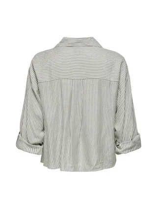 Chemise à Rayures Vert/Blanc Femme JDY Selma 2