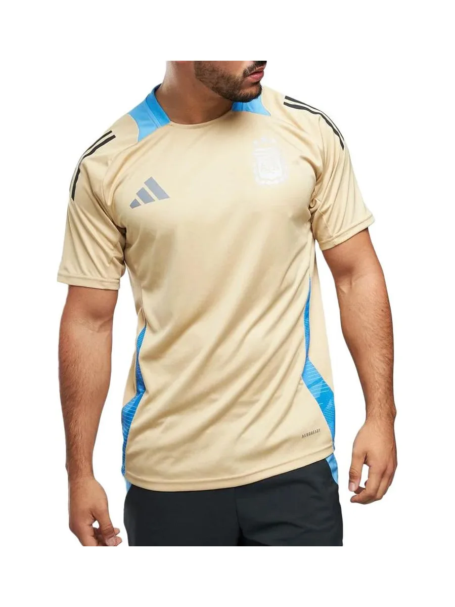 Argentine Maillot Training Doré Homme Adidas 2024 1