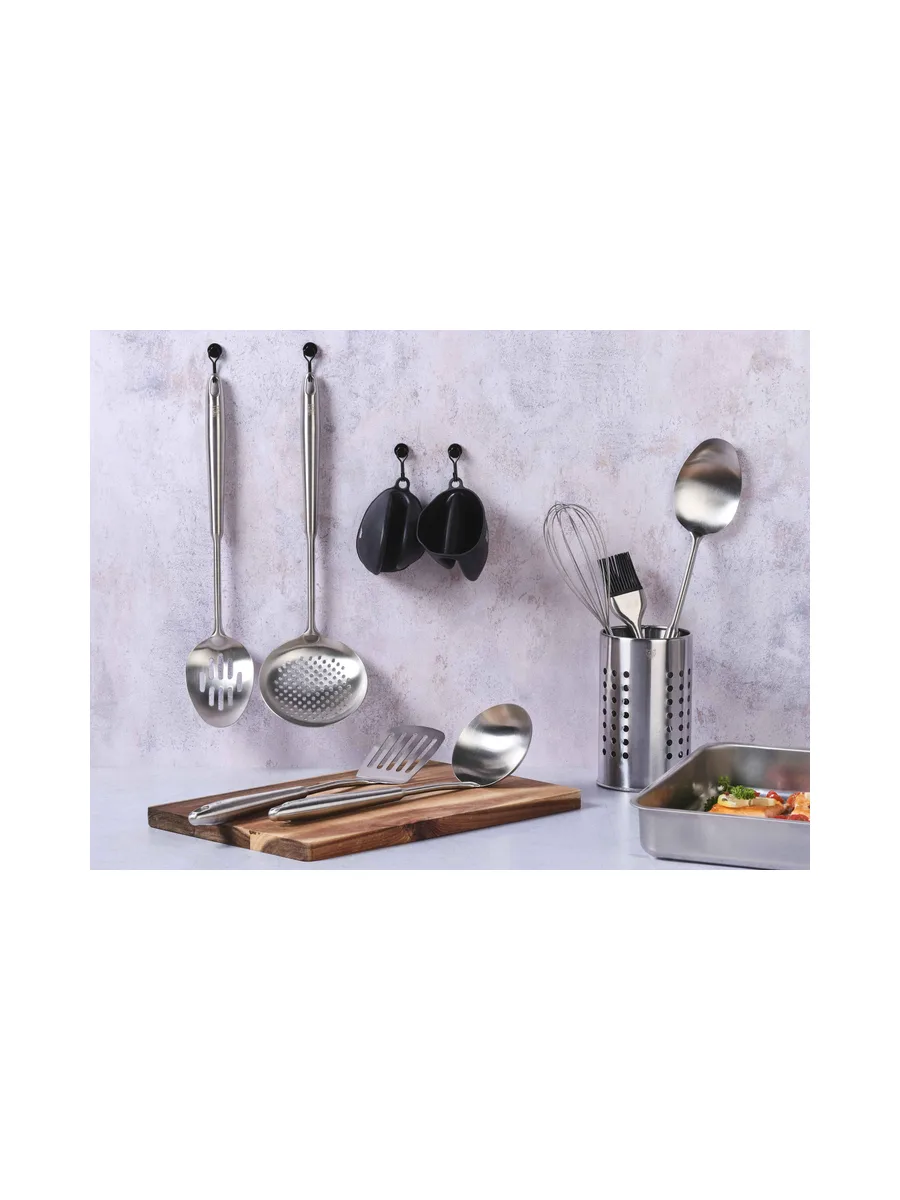 Set d'ustensiles de cuisine en acier inoxydable STAL - 10 pièces 2