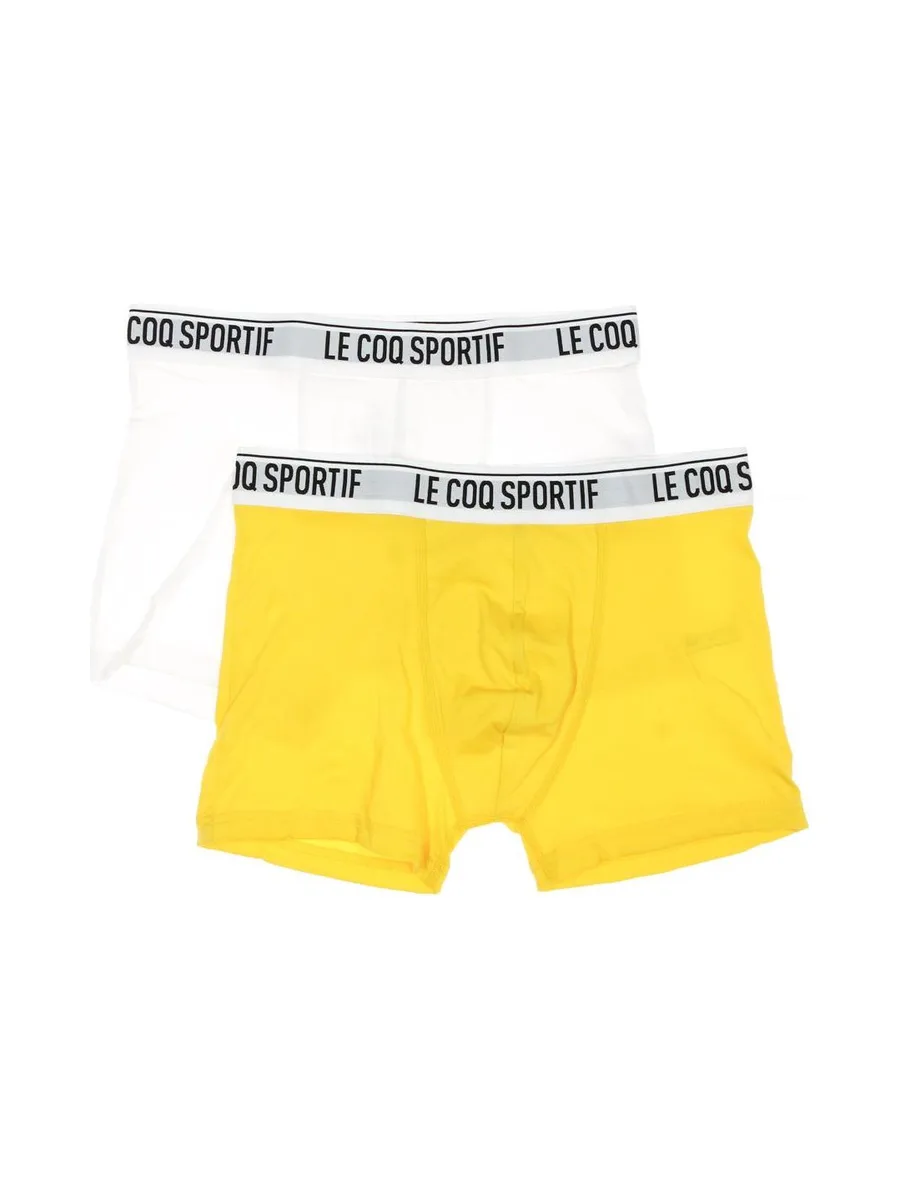 x2 Boxers Bleu/Blanc Homme Le Coq Sportif Camuset sport 2