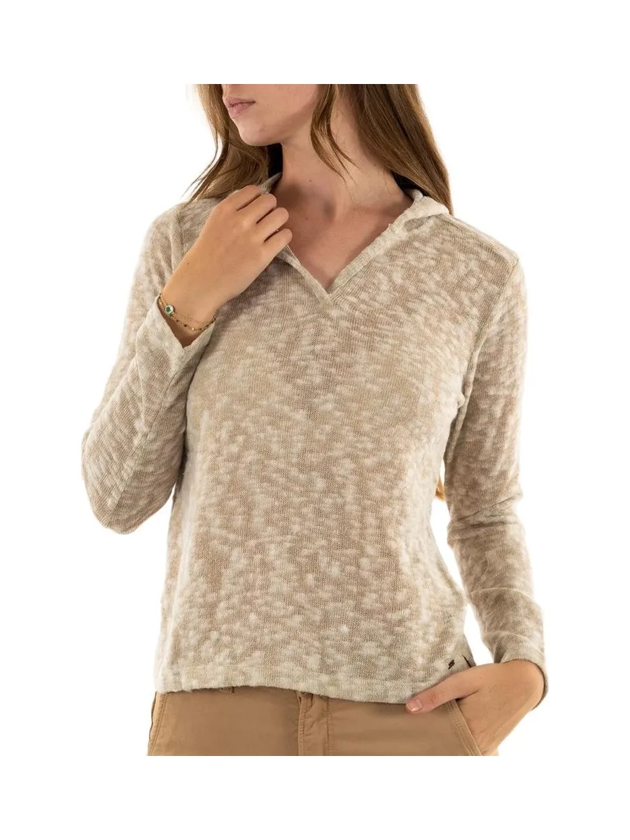 Sweat capuche Beige Femme Sun Valley DOGLIO 2