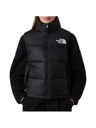 Doudoune Sans Manches Noir Femme The North Face 96 Retro 1