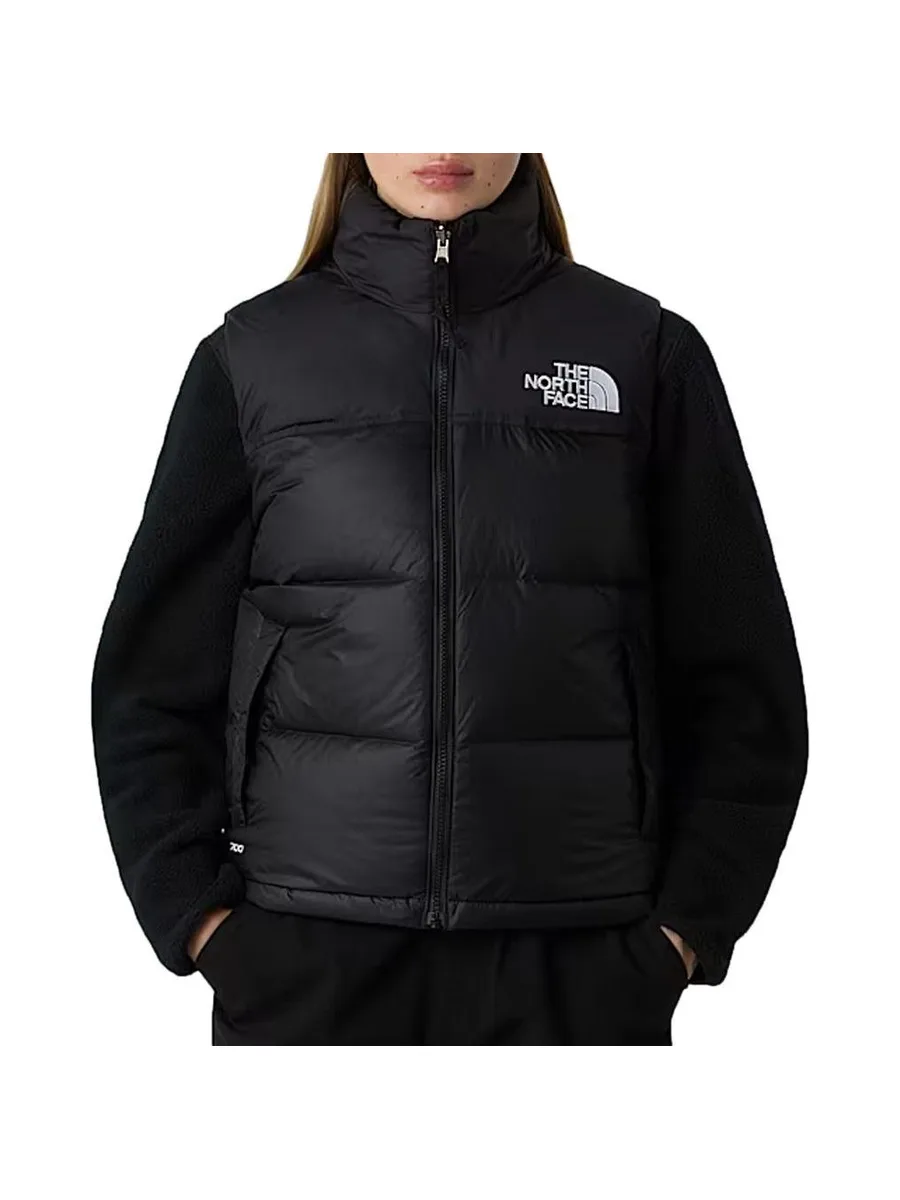 Doudoune Sans Manches Noir Femme The North Face 96 Retro 1