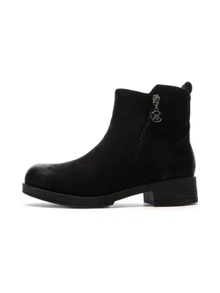 Bottines Noires Femme Chattawak 8-Vamp 1