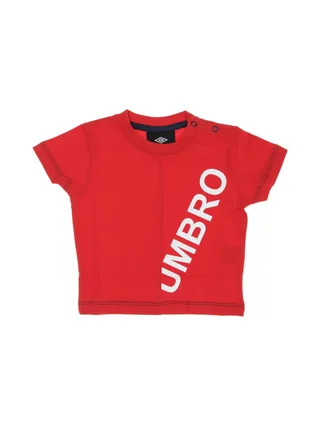 T-shirt Rouge Garçon Umbro Aniline 1