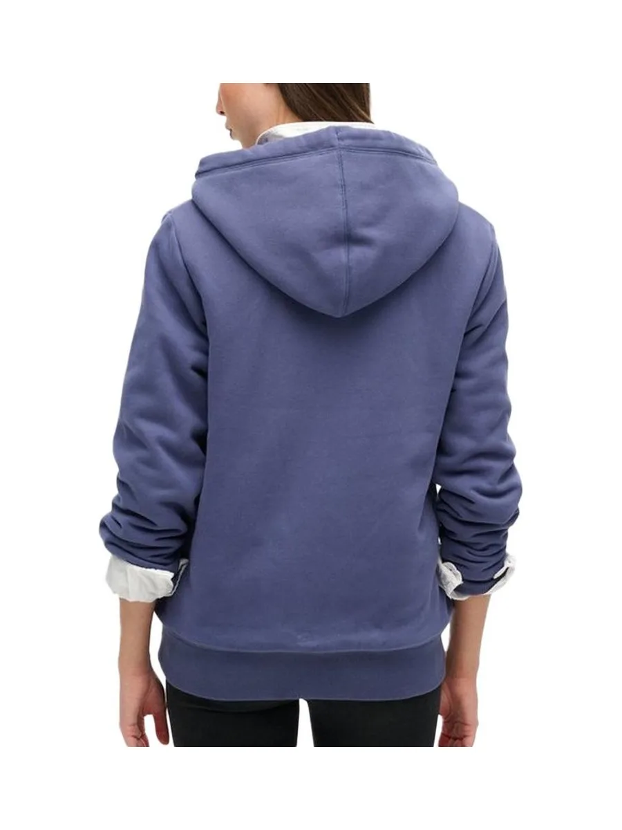 Sweat Zippé Marine Femme Superdry Borg 3
