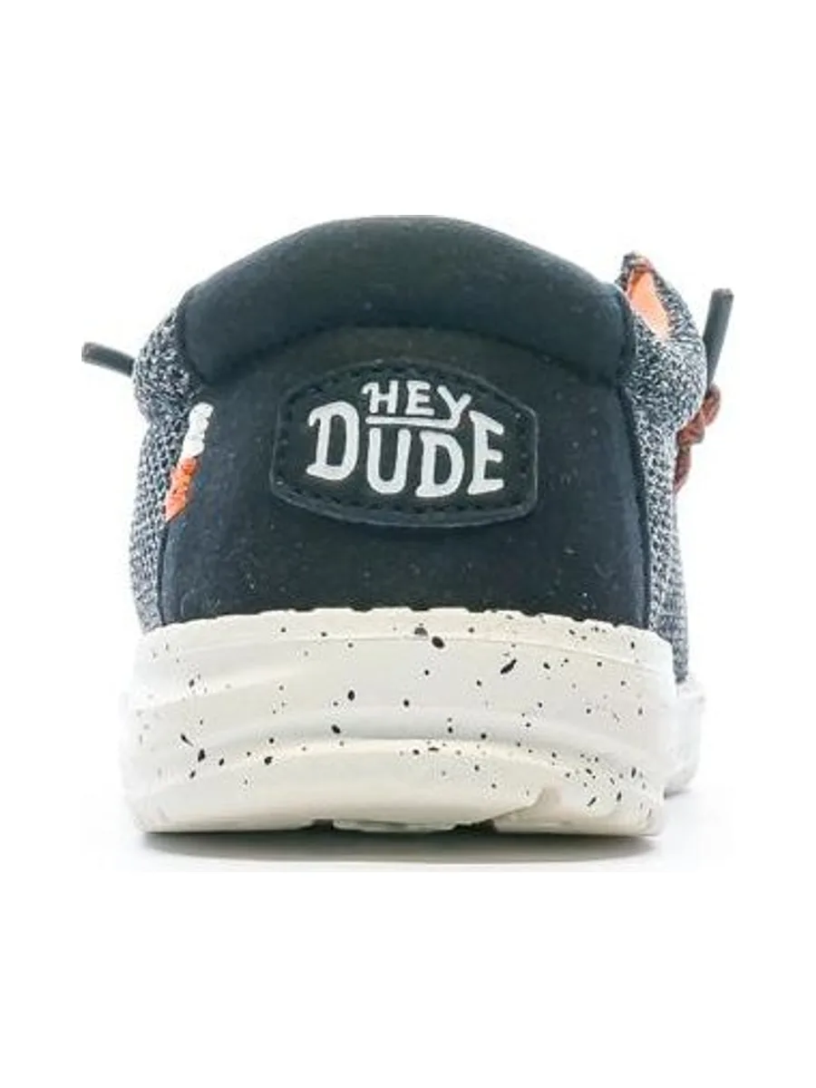 Chaussures Bleu Garçon Hey Dude Wally Youth Sox 4