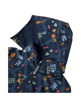 Manteau Marine Imprimé Garçon Name it Voiture 3