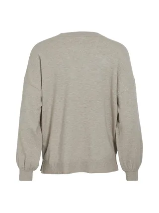 Pull Beige Femme Vila Comfy 2