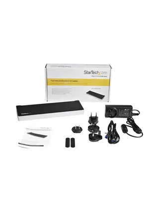 Triple-Video Docking Station for Laptops 6
