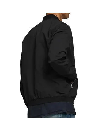 Bomber Noir Homme Jack & Jones Mash 2