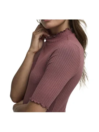 T-Shirt Vieux Rose Femme JDY Fransiska 2