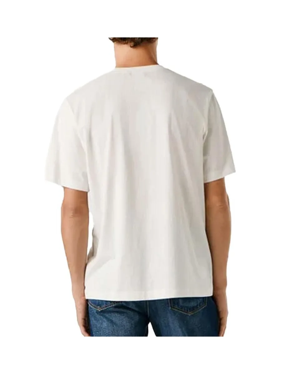 T-Shirt Blanc Homme Pepe jeans Griffin 3