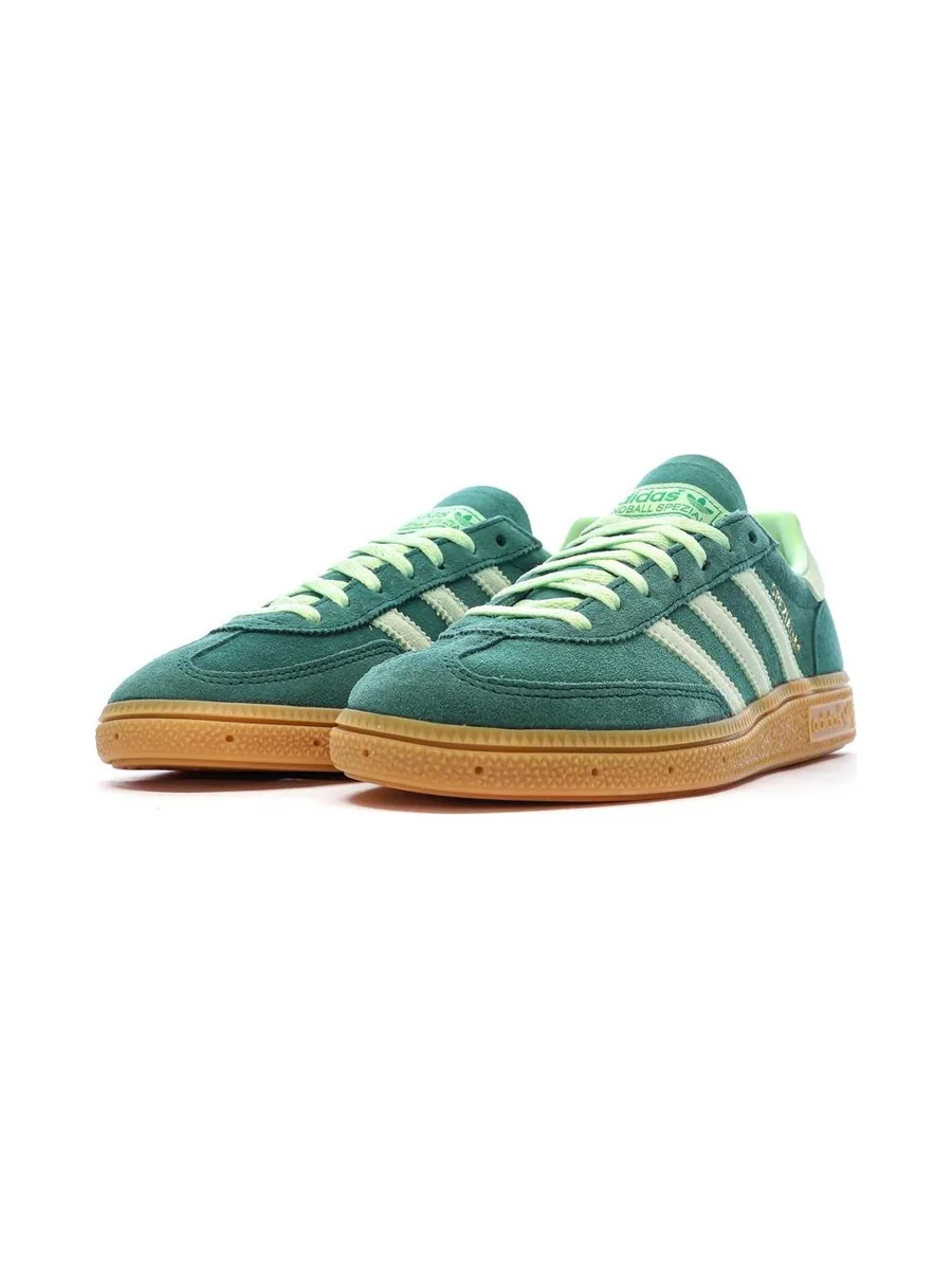 Baskets Spezial Verte Femme Adidas Handball 7