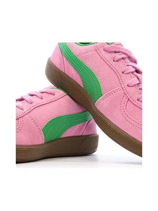 Baskets Roses/Vertes Garçon Puma Palermo 7