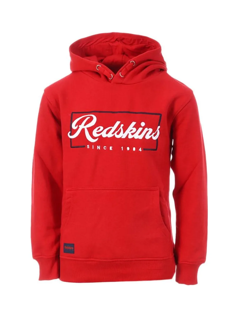 Sweat Rouge Garçon Redskins Hoodie 1