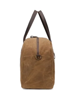 BOB - Sac de voyage en cuir véritable et toile enduite - Bleu 11