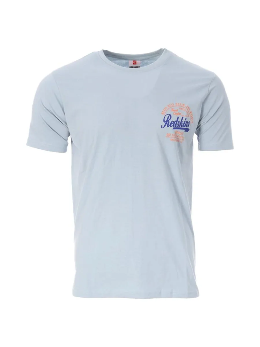 T-Shirt Bleu Clair Homme Redskins TS6214 1