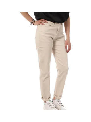 Jean Droit Beige Femme Monday Premium LW-348 1