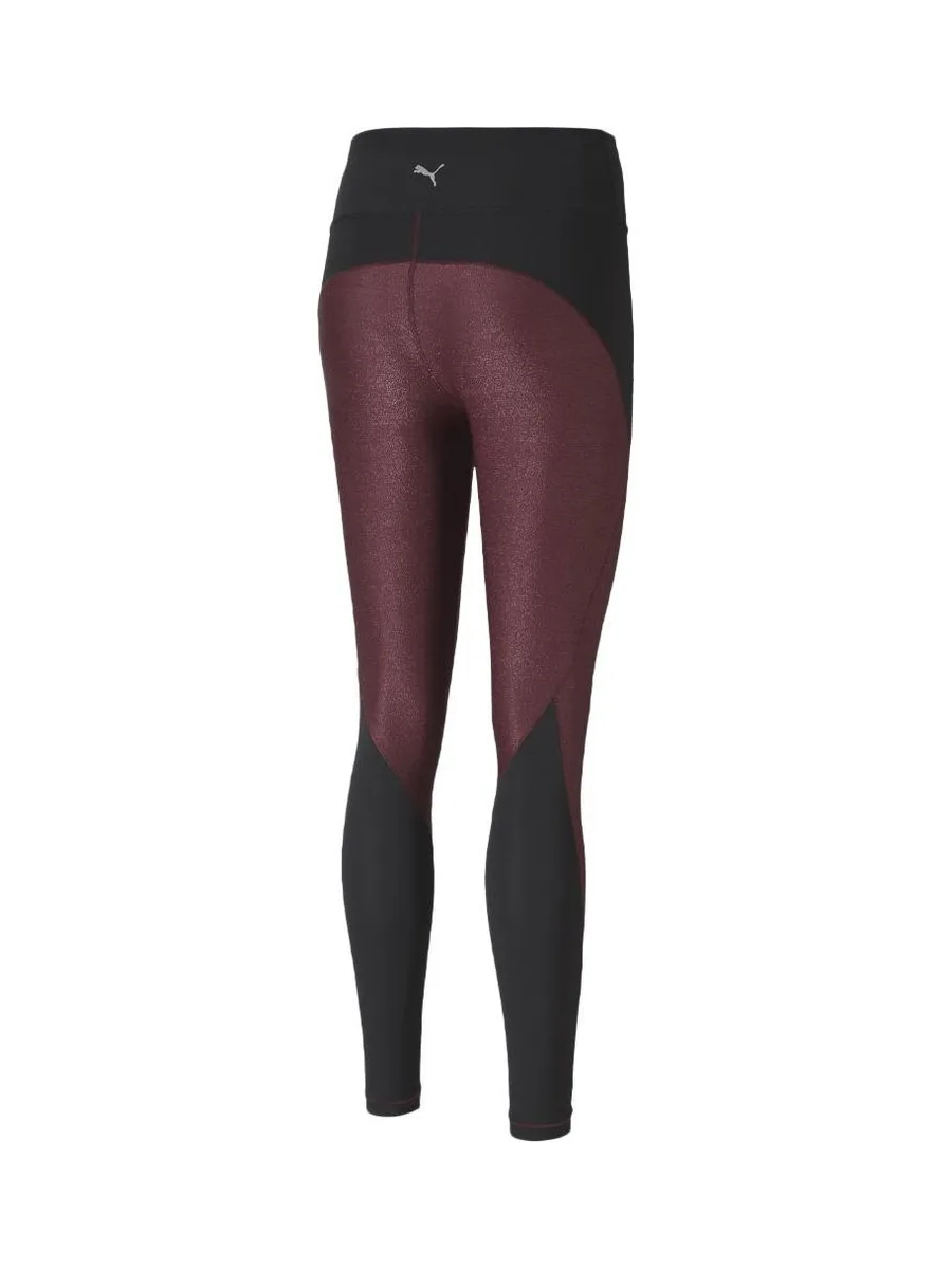 Legging 7/8 Noir/Rose Femme Puma Studio Metal 3