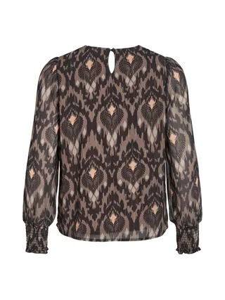 Blouse Marron Femme Vila Vimary 2