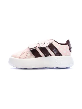 Baskets Rose Bébé Fille Adidas Minnie Grand Court 1