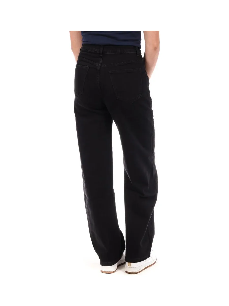 Jean Droit Noir Femme Monday Premium 1930A 3