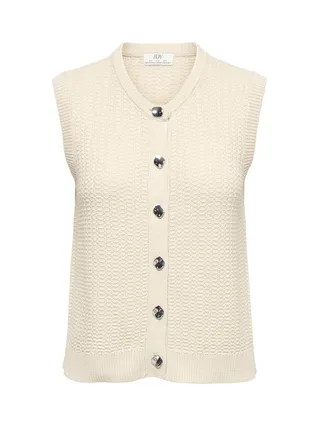 Pull Sans manches Beige Femme JDY Stella 1