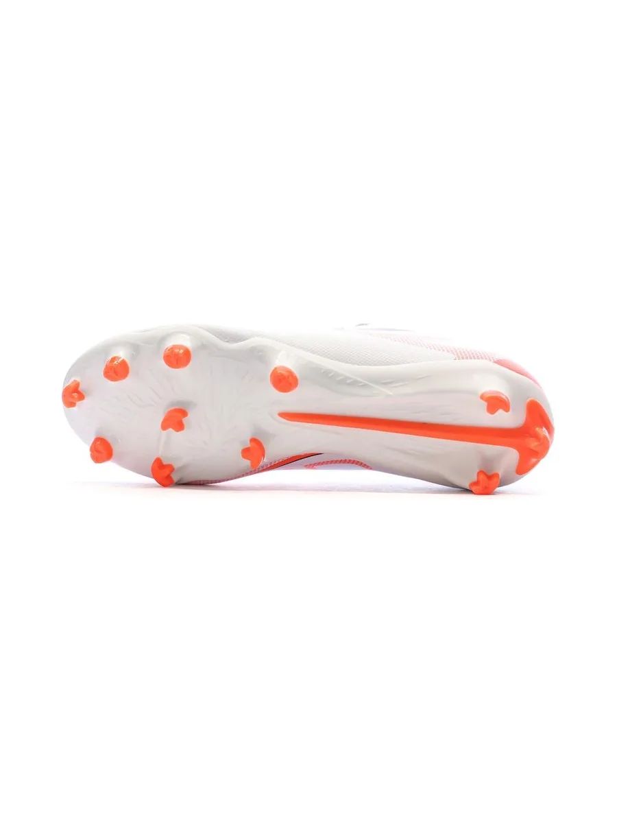 Chaussures de Foot Blanc/Orange Junior Puma Ultra 5 Play FG/AG 6